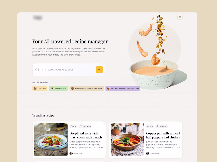 Cooking AI Recipe App
