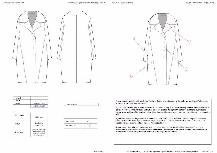 DESIGN DEVELOPMENT – TECH PACK