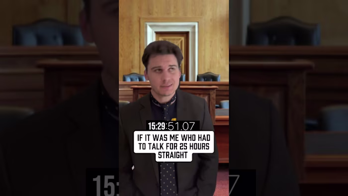 Could You Talk for 24 Hours in Congress?