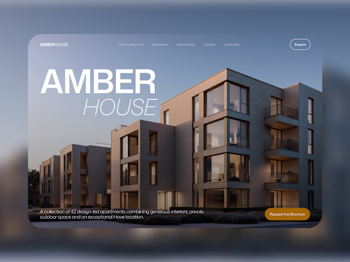 A Webflow template for a