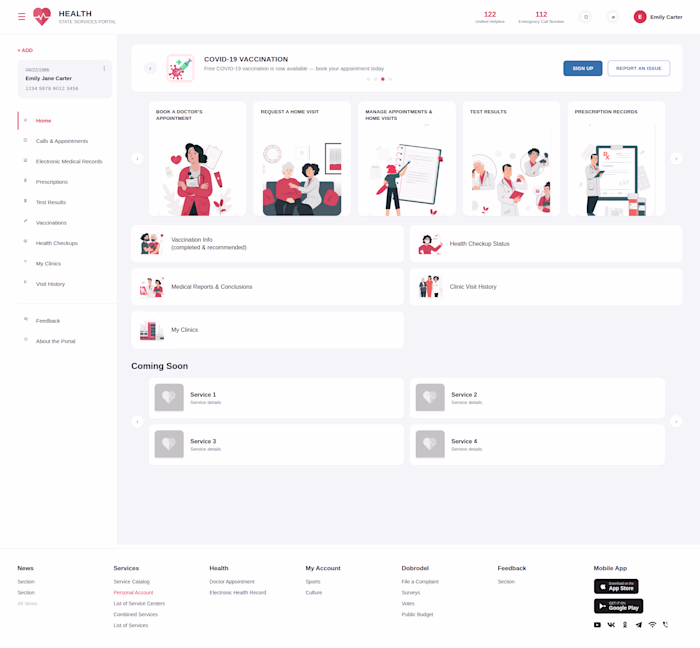 Medical / Healthcare Platform