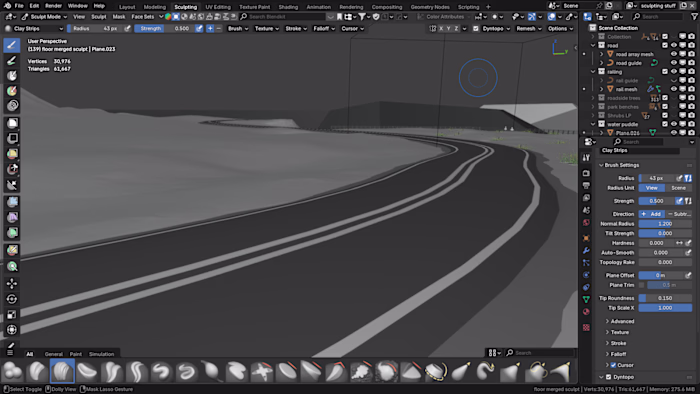 terrain sculpting today!