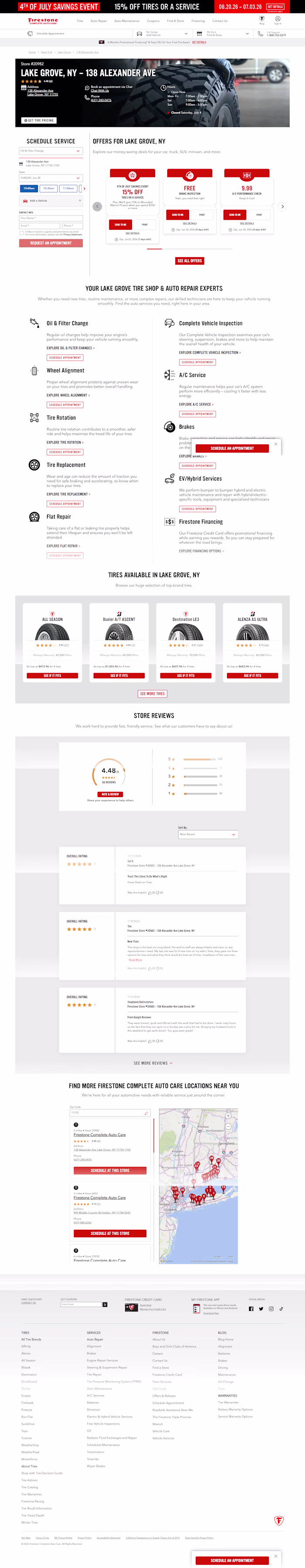 Automotive Service & Auto Care Website Development