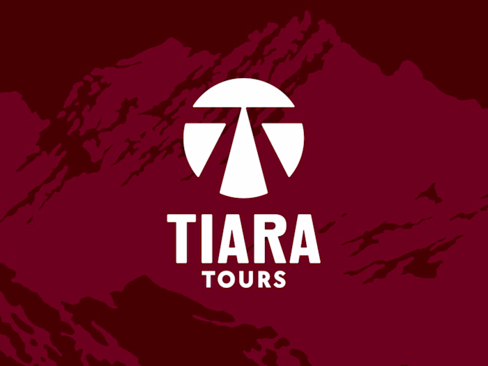 Brand identity for Tiara Tours