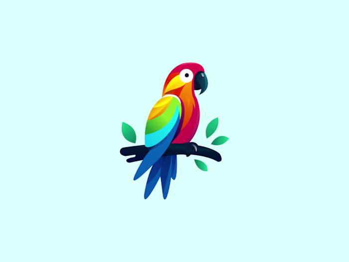 Parrot Vector Logo Available For