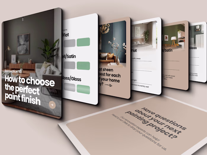 Revive Real Estate Social Media Carousel Design