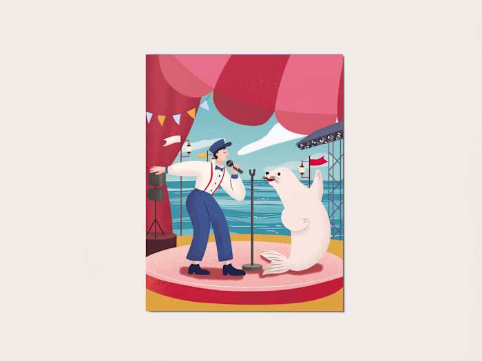 Narrative illustration created for editorial