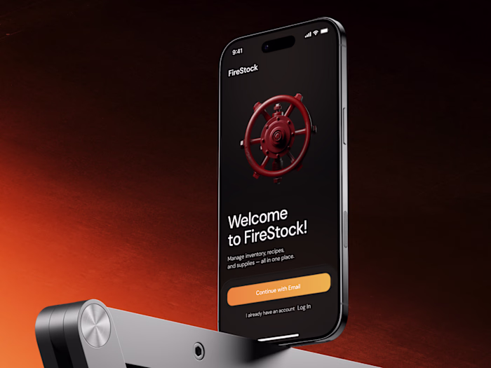 Firehouse Inventory Mobile App UX/UI Design | FireStock