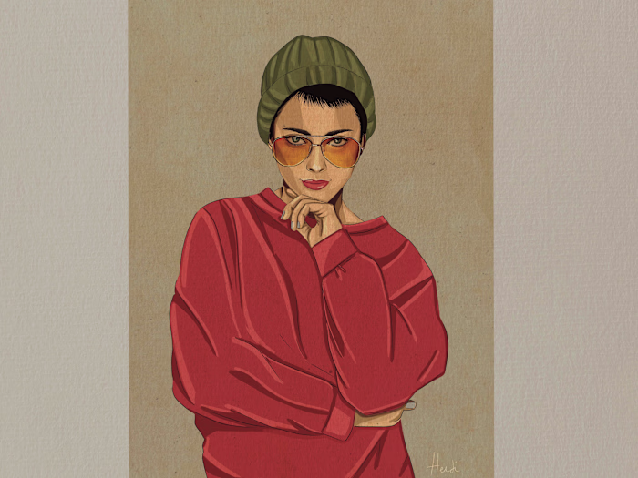 Cartoon portraits 