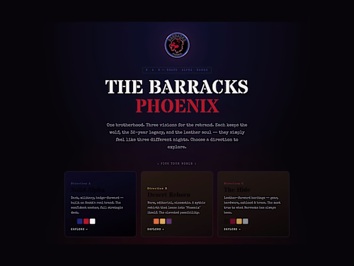 The Barracks is a 32-year-old