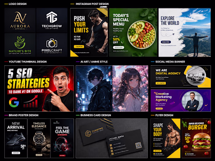 Graphic Design Portfolio Collection