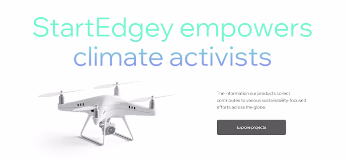 Landing Page for Green Data Capture
