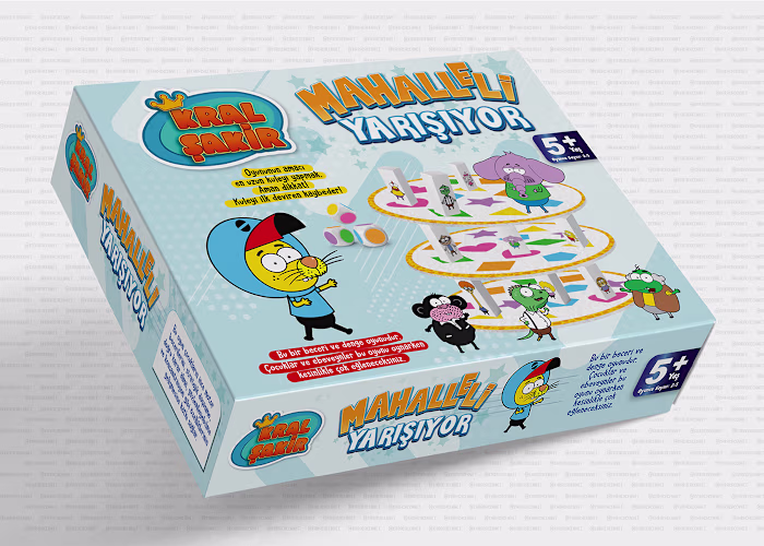 Packaging box and product design for children's toys