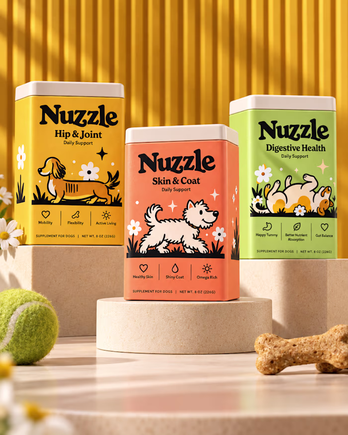 Nuzzle Brand Identity and Digital Experience Design
