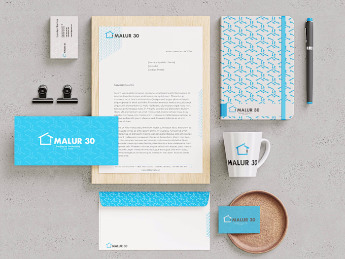 Malur 30 | Visual identity for a new player in real estate