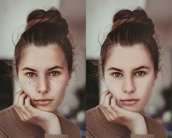 Photo retouching