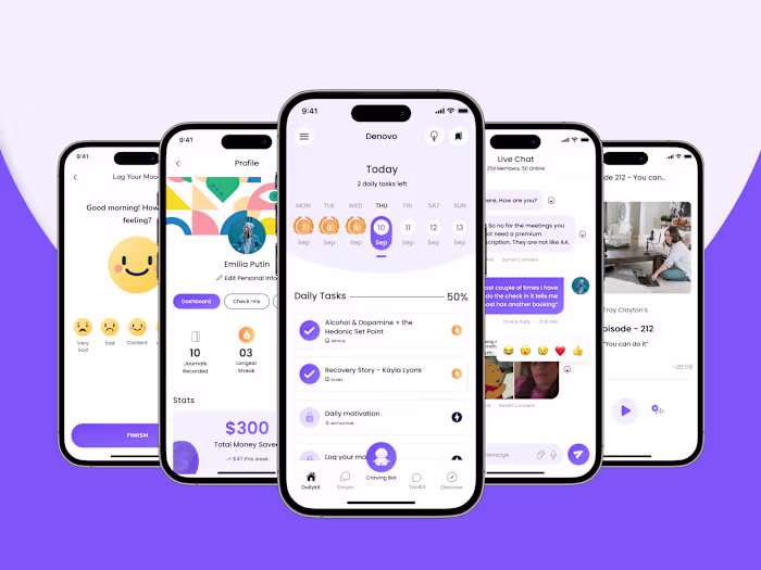 Helping People Reclaim Control: The Denovo Case Study