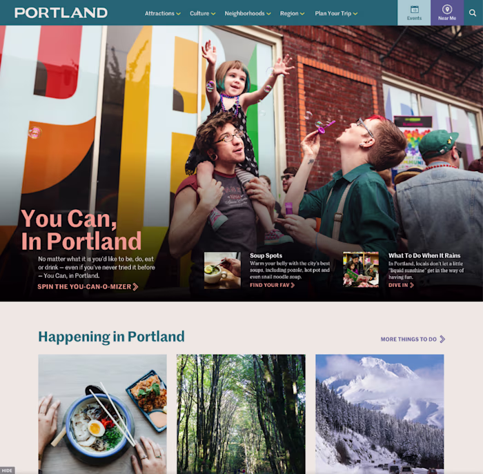 Gutenberg Blocks for Travel Portland