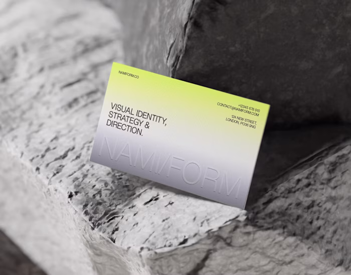 NAMI/FORM® – Brand Identity