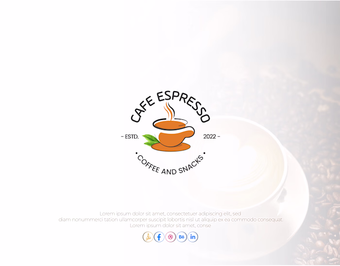 Cafe Espresso Vintage Logo