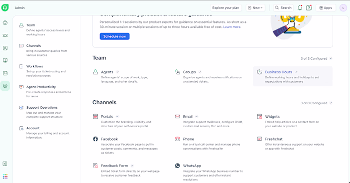 Freshdesk Setup & Optimization