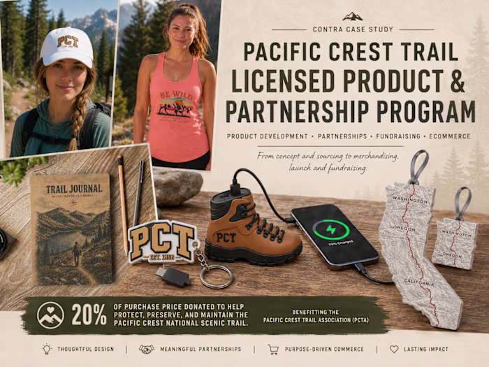 Pacific Crest Trail — Licensed Product & Partnership Program