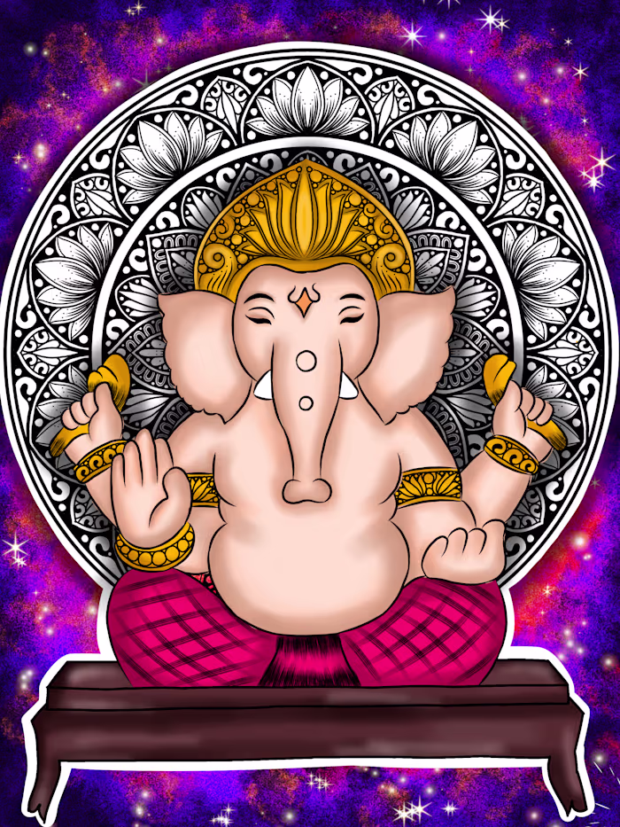 Ganesh Illustration