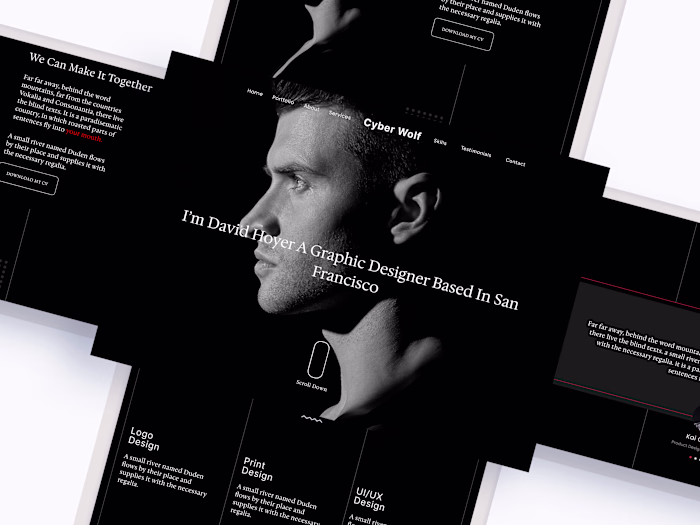 Personal Portfolio Website Design