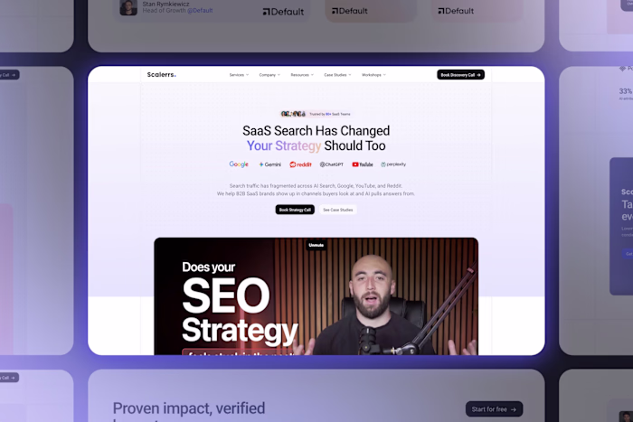 Scalerrs Brand Refresh and Website Rebuild
