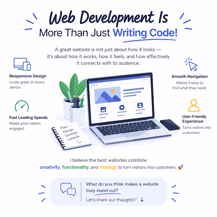 A great website is not