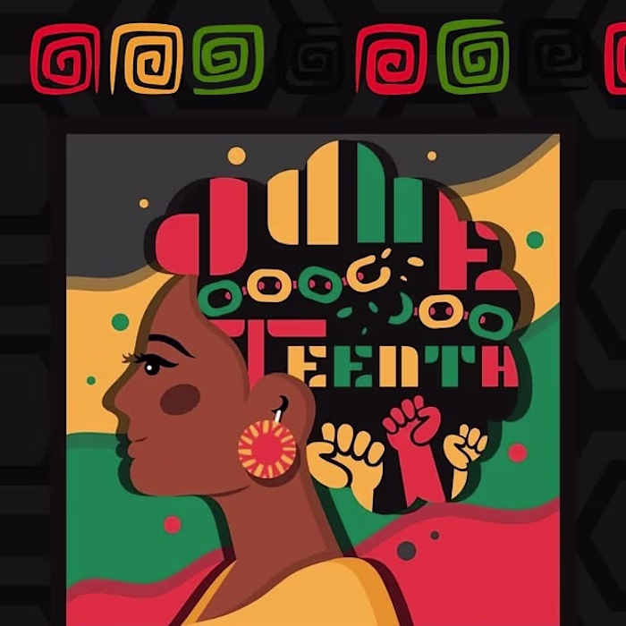 Juneteenth Commemorative Social Media Post