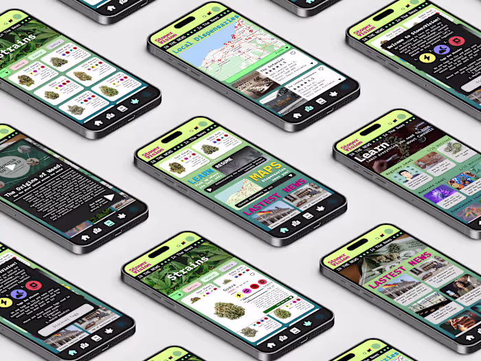 StonerVision - UX/UI Design