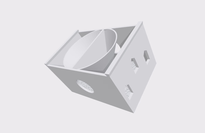 Birds feeder silo 3D print