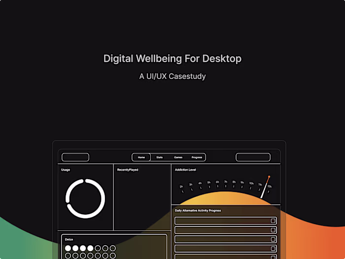 Digital Wellbeing for Desktop