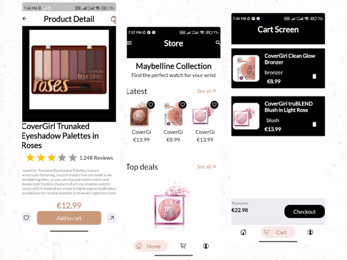Flutter-E-commerce