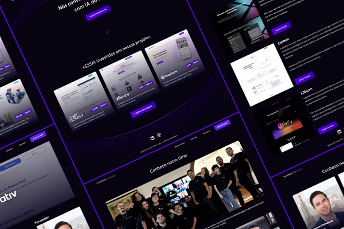 Website development in Webflow