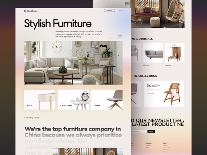 Furniture E-Commerce Website