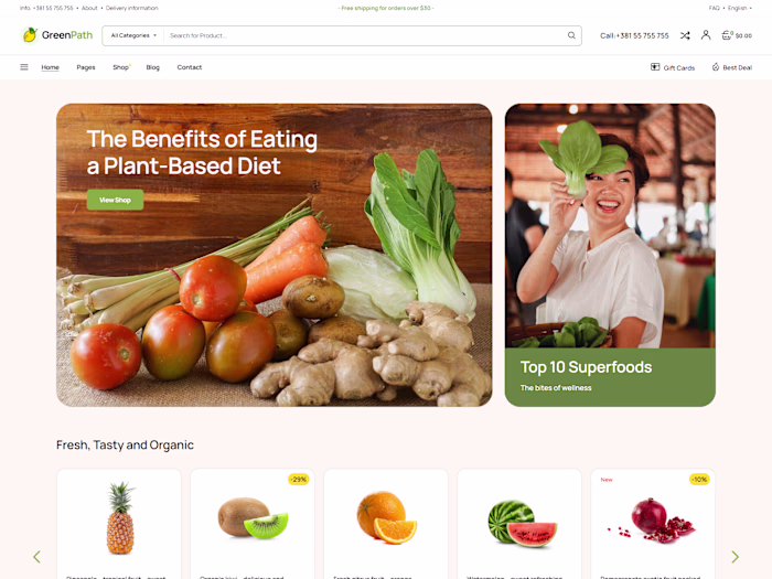 Custom Website Design for Startup