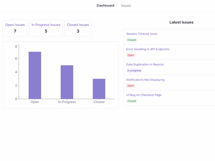 Issue Tracker App