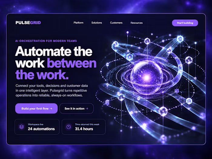 Pulsegrid | AI Workflow SaaS