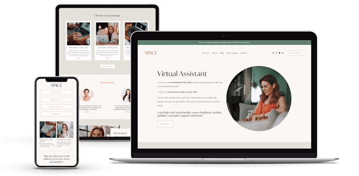 Squarespace Designs