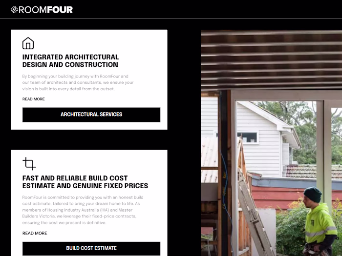 Luxury Home Builders in Melbourne - Designer Homes - RoomFour