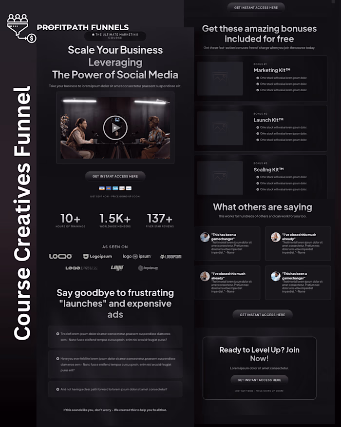 High-Converting Sales Funnel For Course Creators