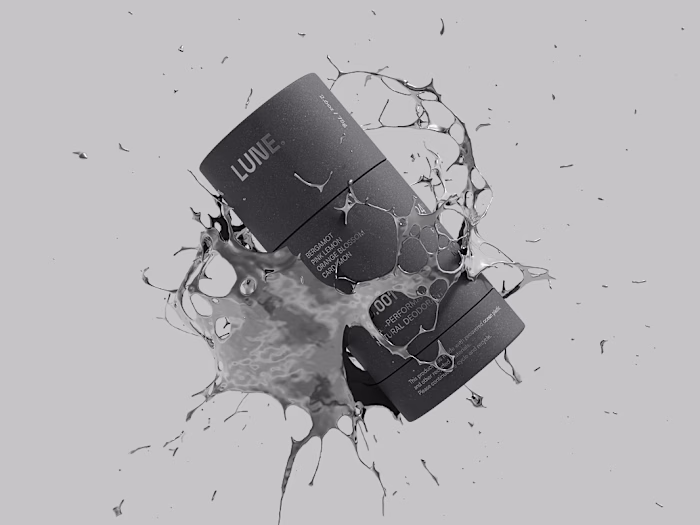 LUNE. Single product branding.