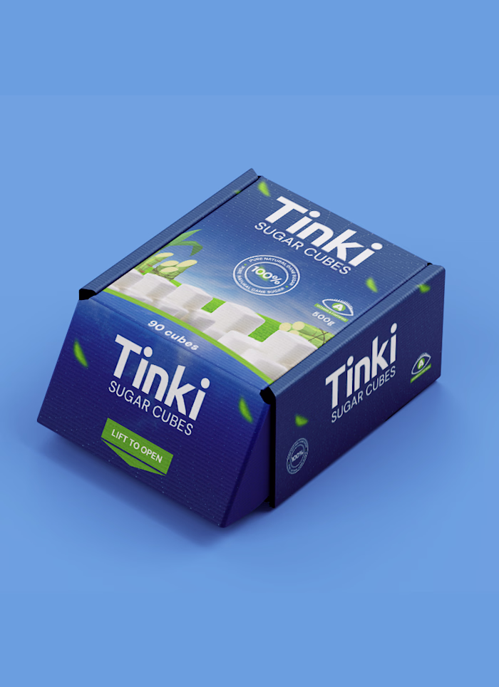 Excited to share a glimpse of the TINKI Sugar packaging desi...