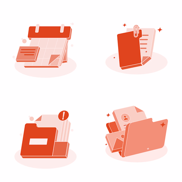 Rayna UI Illustration Sets and Empty States