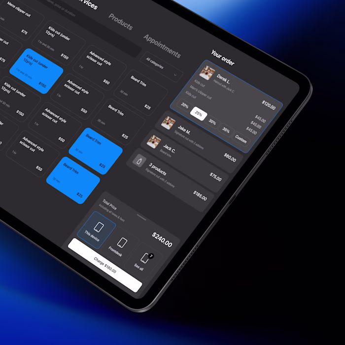 Streamlined Barber POS Design: Enhance Efficiency and Ease