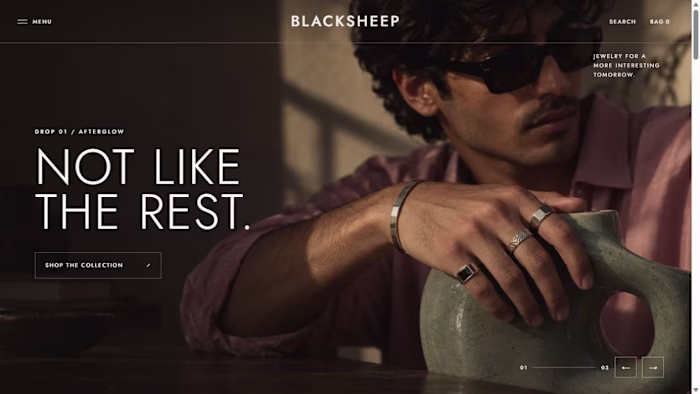 BlackSheep — Editorial E-commerce, Built End to End
