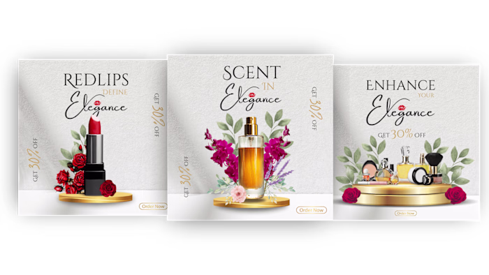 Elegance - Branding + social Posts