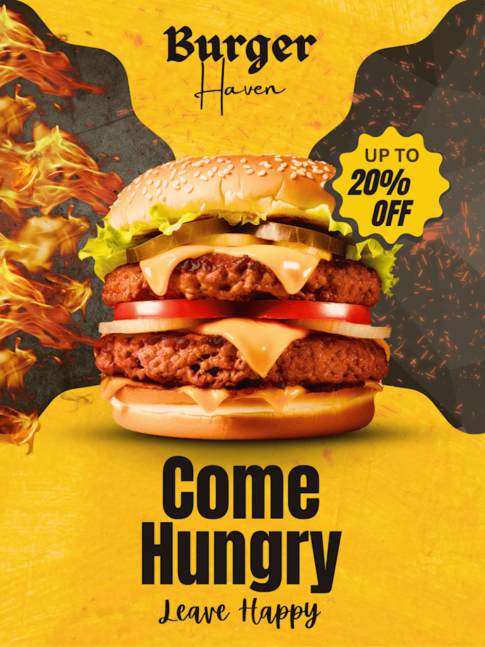 Food Promote Banner Design